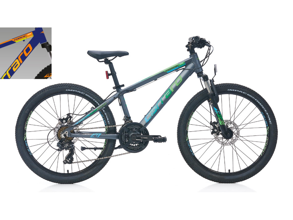 CARRARO 24" FORCE 410 21V. MAVİ-TURUNCU-SARI-YEŞİL
