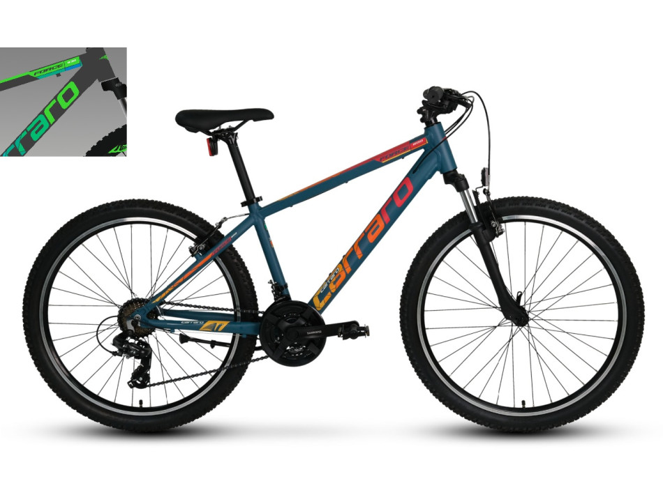 CARRARO 26" FORCE 600 432H 21V. ANTRST-YEŞİL-MAVİ