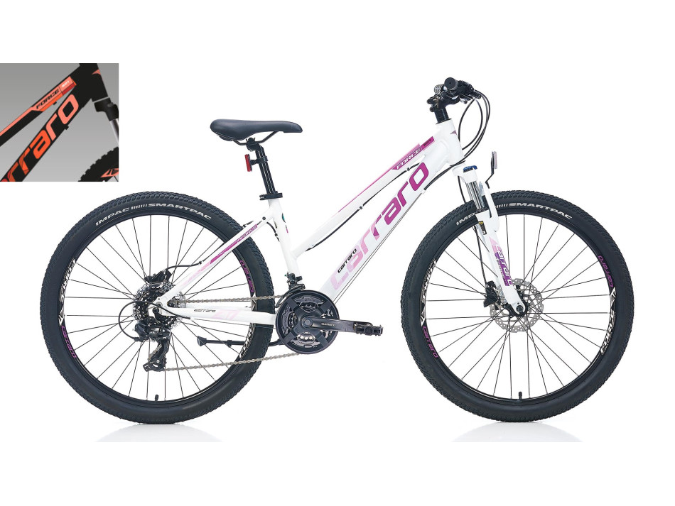 CARRARO 26" FORCE 621 380H 21V. HD SİYAH-MERCAN