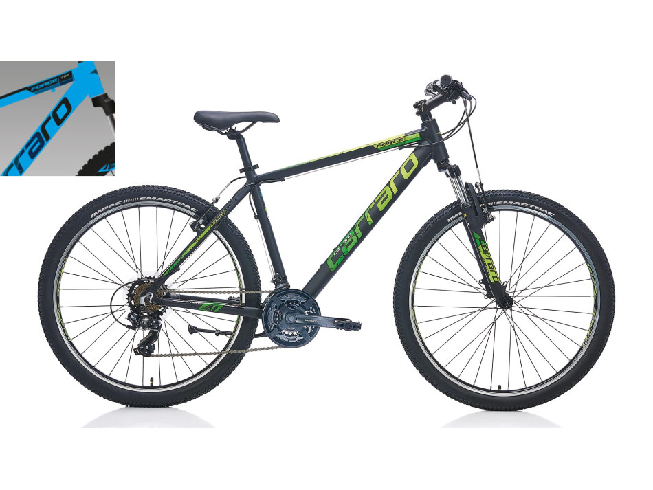 CARRARO 27.5" FORCE 700 482H 21V. MAVİ-SİYAH-GÜMÜŞ
