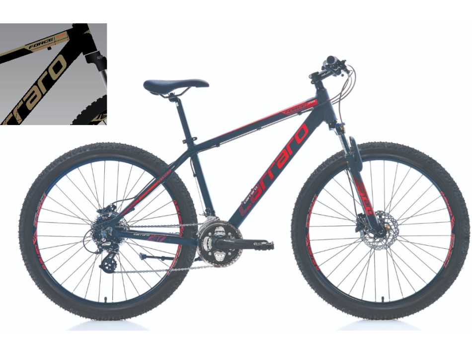 CARRARO 27.5" FORCE 770C 381H 18-V SİYAH-ALTIN