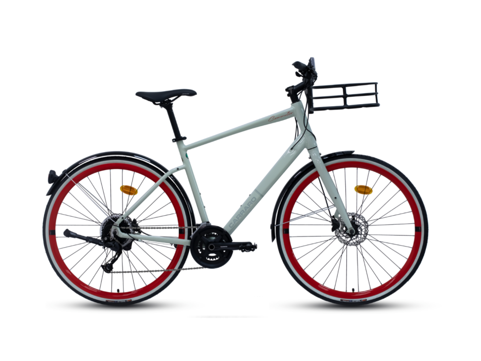 CARRARO 28" COMMUTER 480H 18V. HD GRİ-KIRMIZI