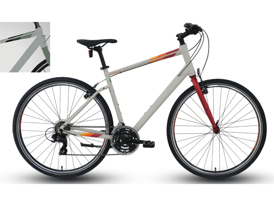 CARRARO 28" SPORTIVE 321 520H 21V. GRİ-YEŞİL-KAHVE