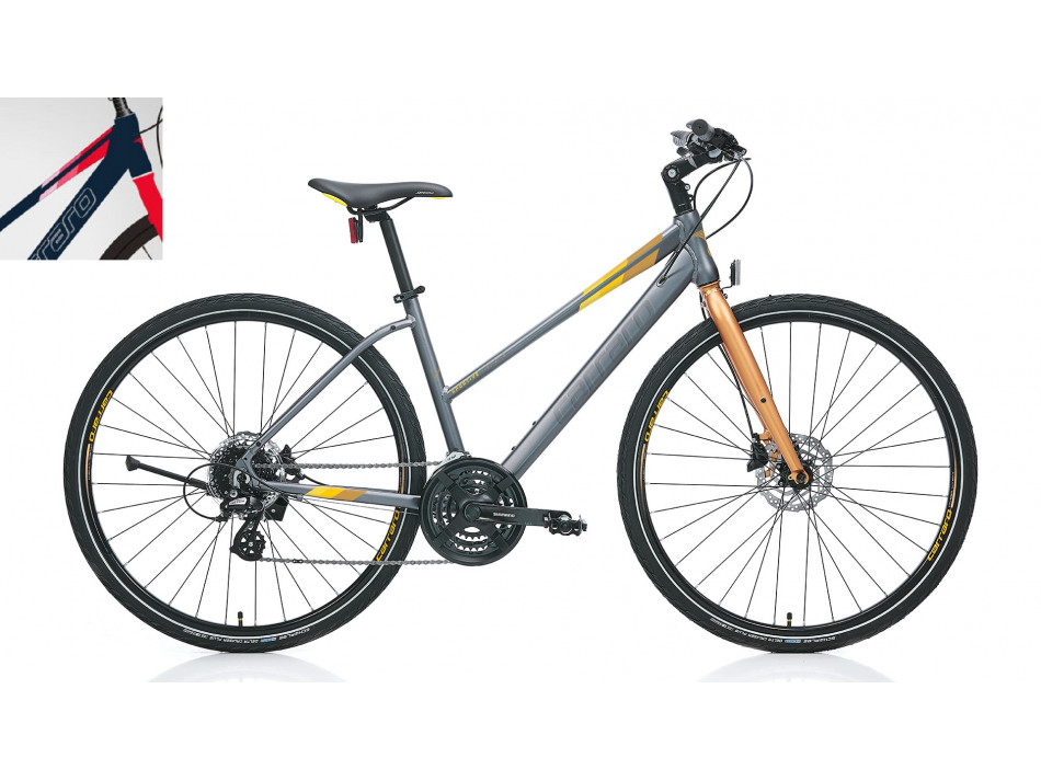 CARRARO 28" SPORTIVE 325 480H 24V.LACİVERT-KIRMIZI