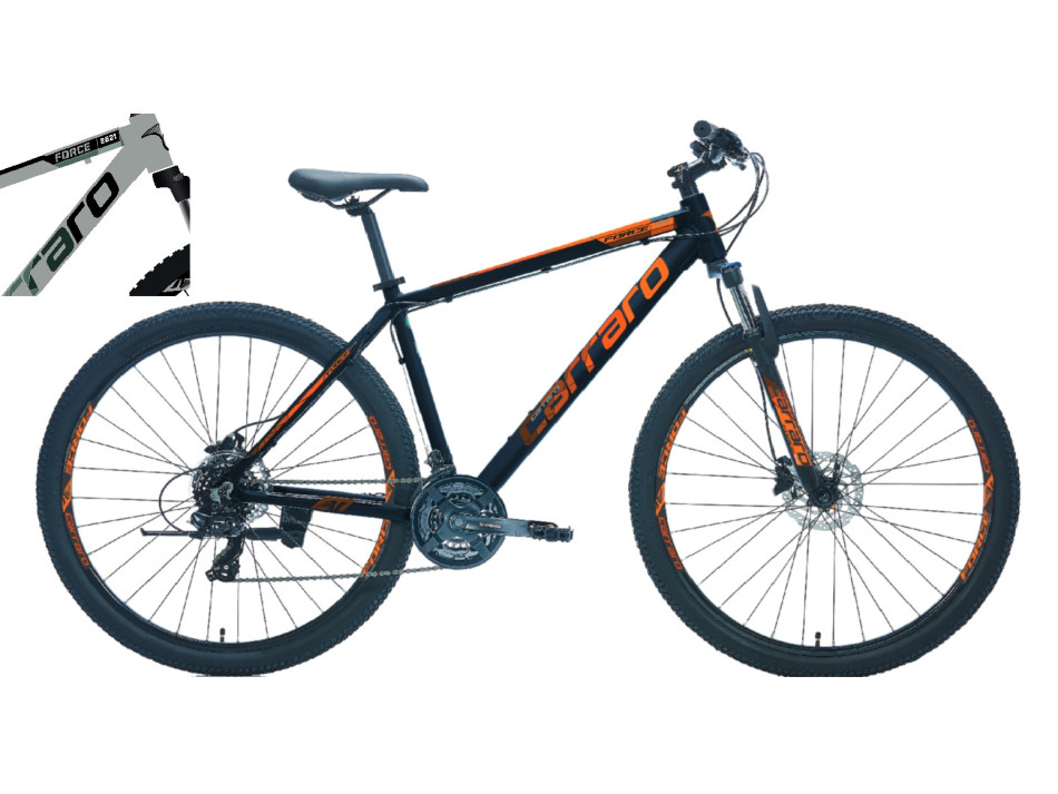 CARRARO 29" FORCE 920 480H 21V. MAT GRİ-YEŞİL