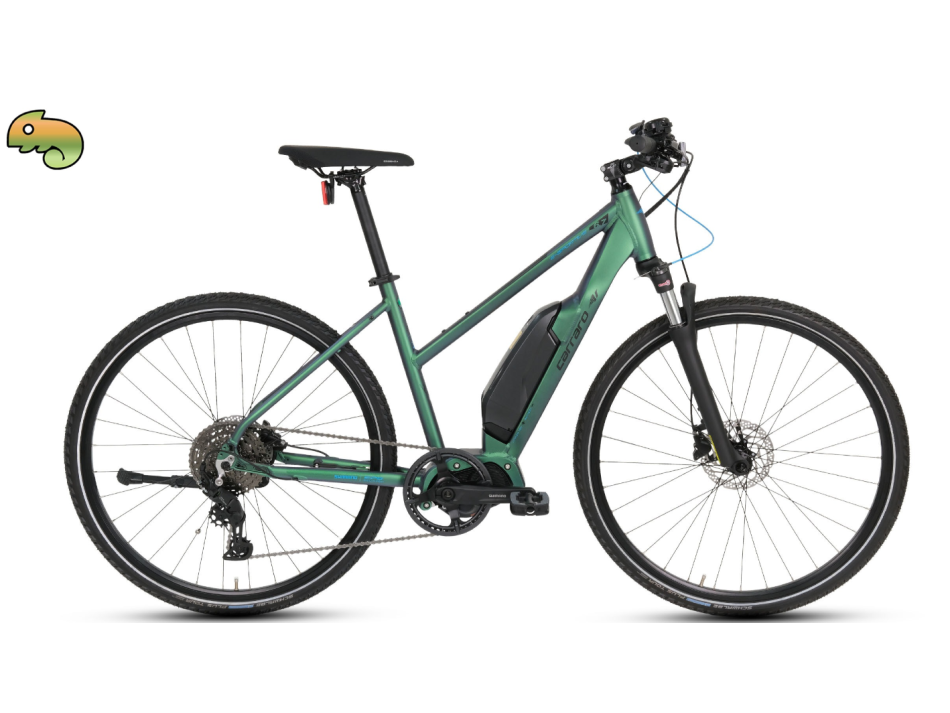 CARRARO E-SPORTIVE 6.7 480H 28" 9V.MAVİ-YEŞİL-MOR