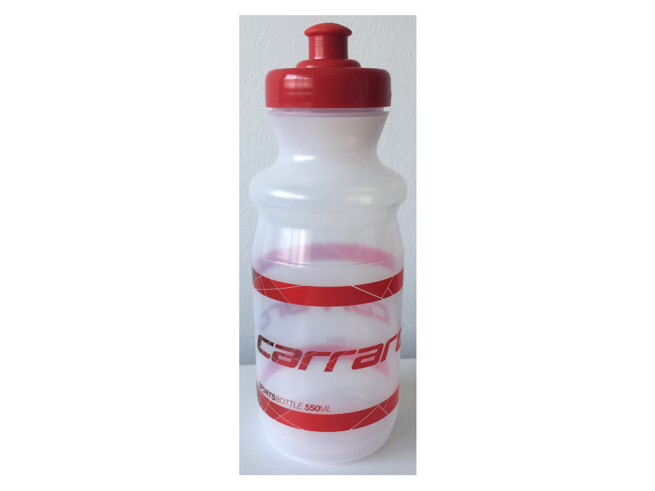 CARRARO MATARA 550 ML ŞEFFAF / KIRMIZI V16