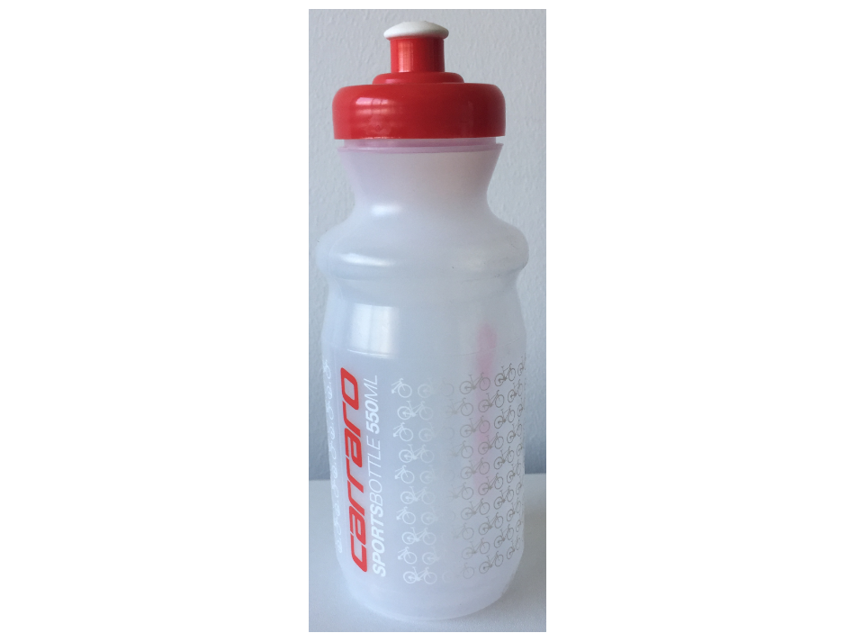 CARRARO MATARA 550 ML ŞEFFAF / KIRMIZI V23