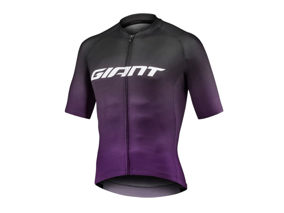GIANT FORMA RACE DAY SS JERSEY BLACK/MULBERRY/S