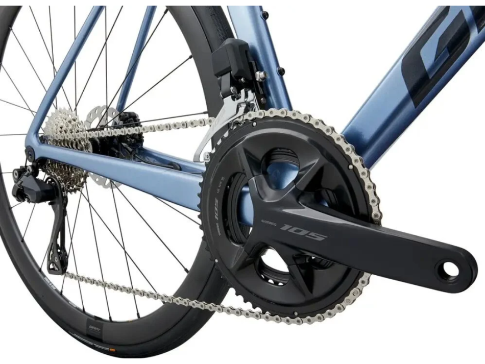 GIANT TCR ADVANCED 0 PC FROST SILVER M