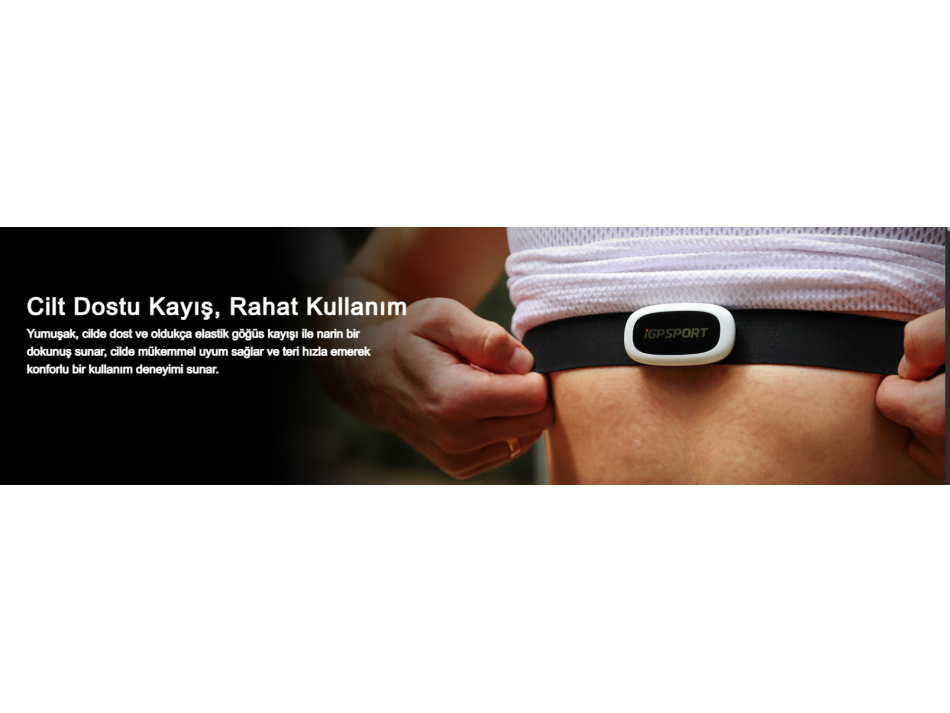 IGPSPORT KALP SENSÖRÜ HR50 GÖĞÜS BANDI