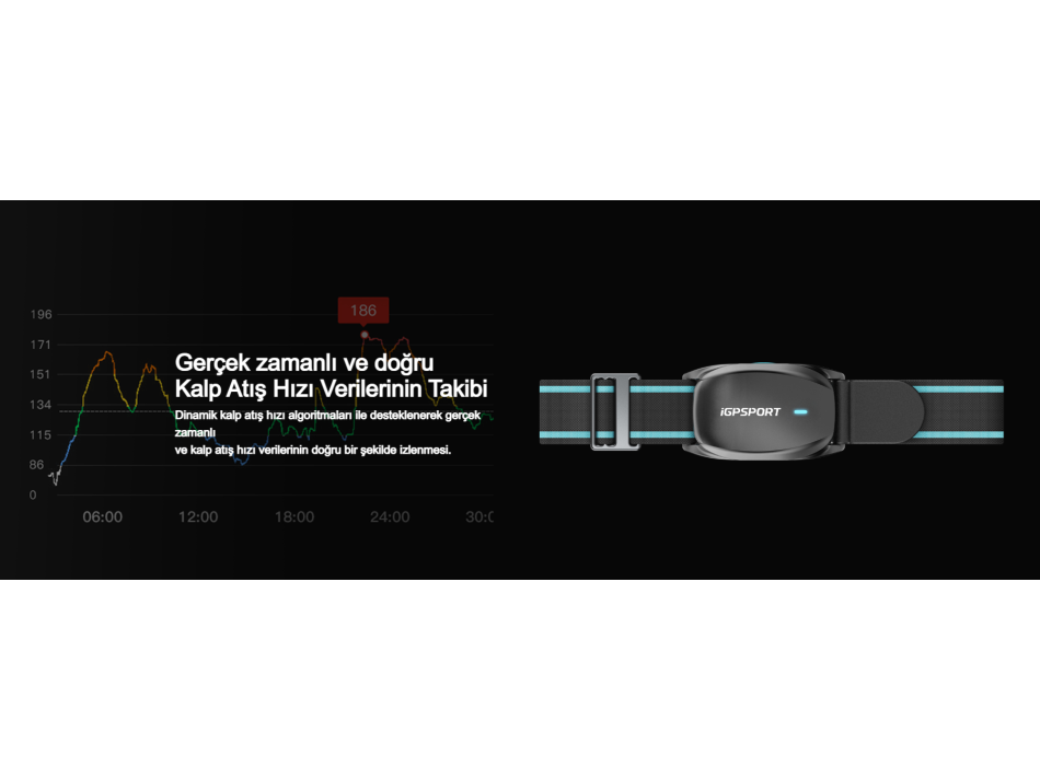IGPSPORT KALP SENSÖRÜ HR70 KOL BANDI