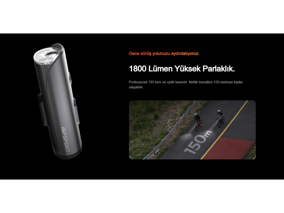 IGPSPORT VS1800 SMART ÖN FAR