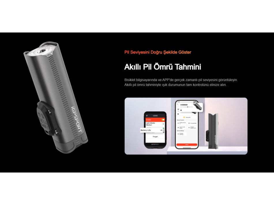 IGPSPORT VS800 SMART ÖN FAR