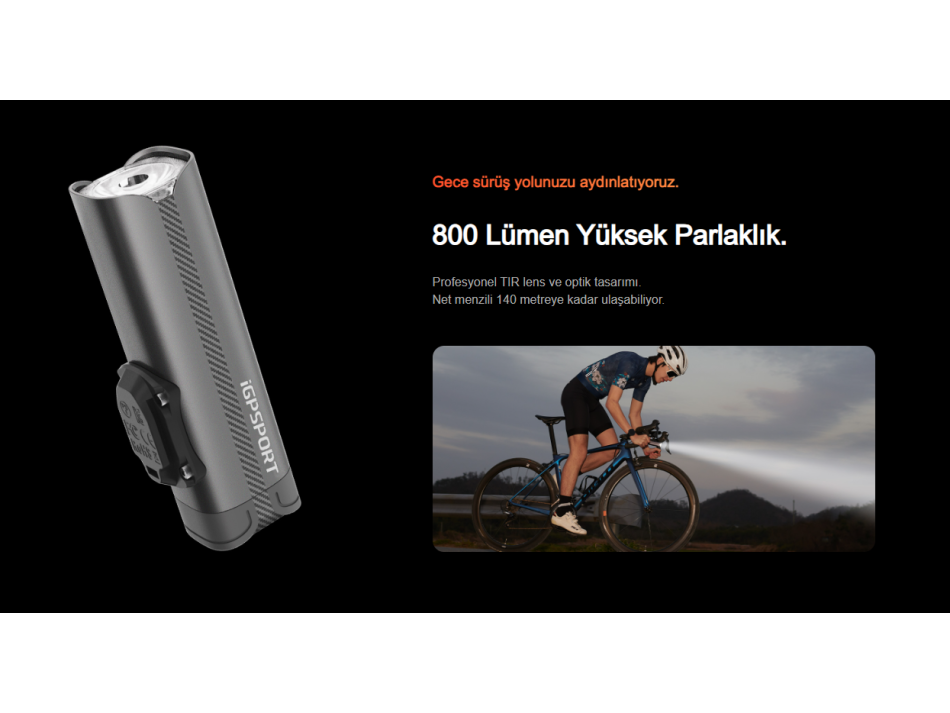 IGPSPORT VS800 SMART ÖN FAR