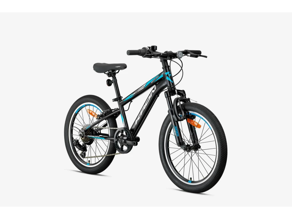 KRON VORTEX 4.0 20 VB 7V MAT SİYAH-GRİ/MAVİ