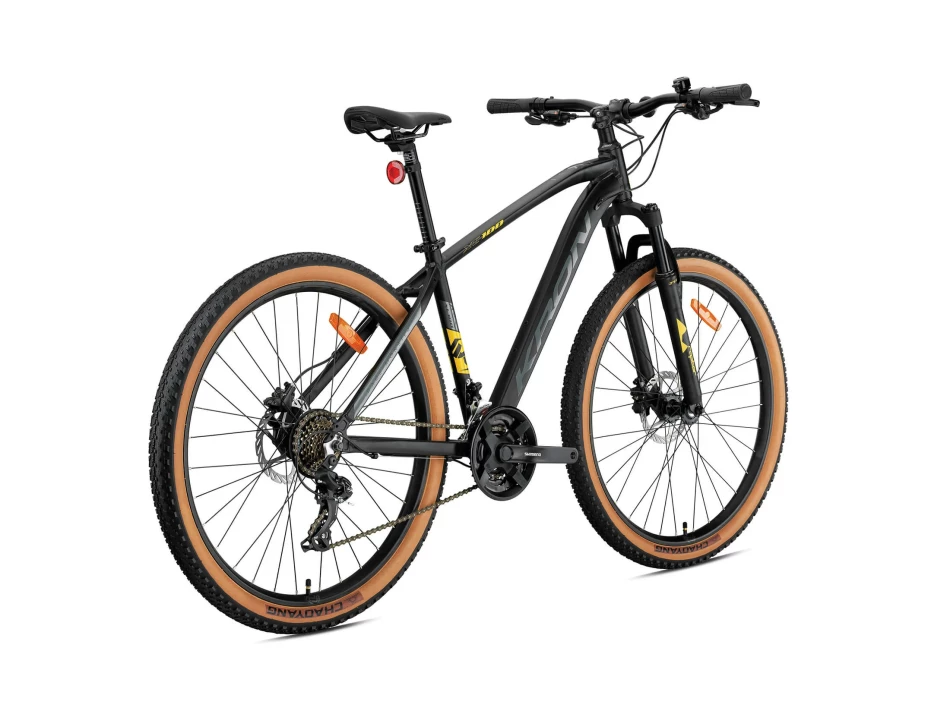 KRON XC100 27.5 MTB 17 21VİTES HD MAT SİYAH/SARI