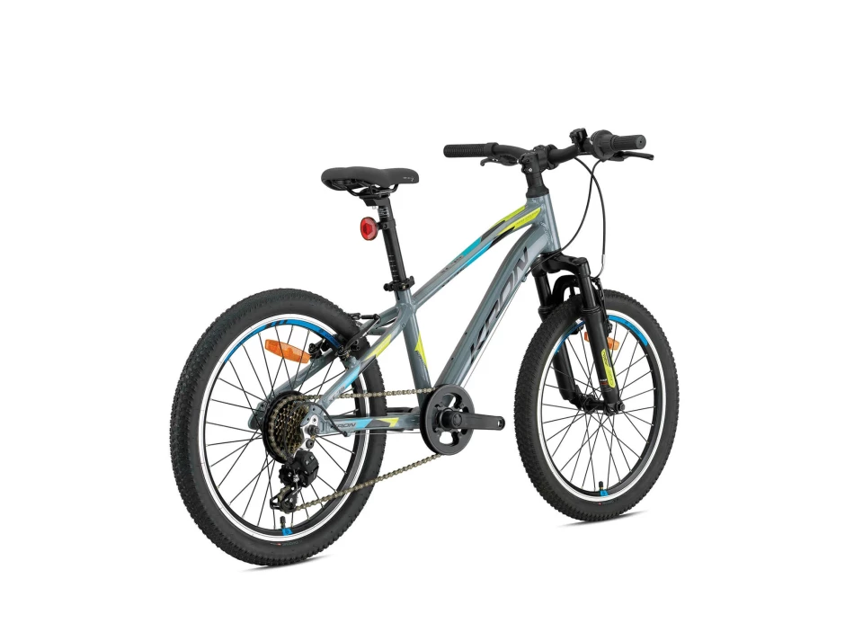 KRON XC75 20 MTB 7VİTES VB NARDO GRİ/SARI-SYH-MAVİ