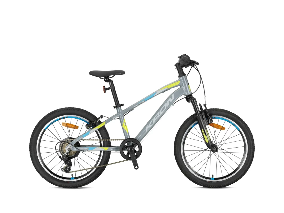 KRON XC75 20 MTB 7VİTES VB NARDO GRİ/SARI-SYH-MAVİ