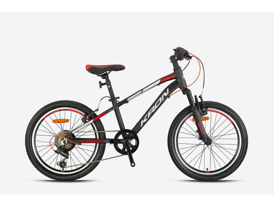 KRON XC75 20 MTB 7VİTES VB SİYAH-GRİ/KIRMIZI
