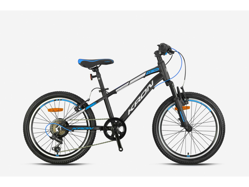 KRON XC75 20 MTB 7VİTES VB SİYAH-GRİ/MAVİ