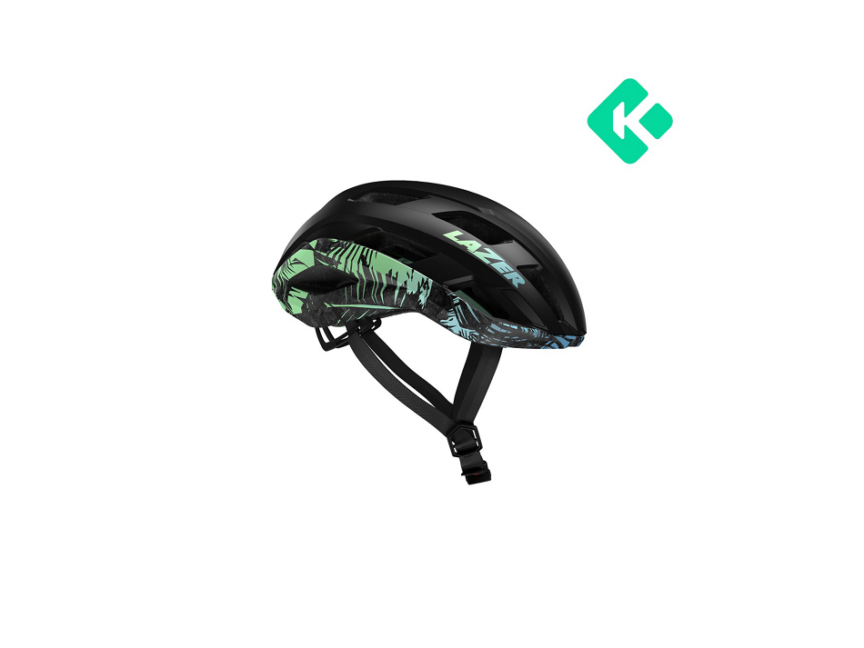 LAZER KASK STRADA MAT TROPİKAL YAPRAKLAR M