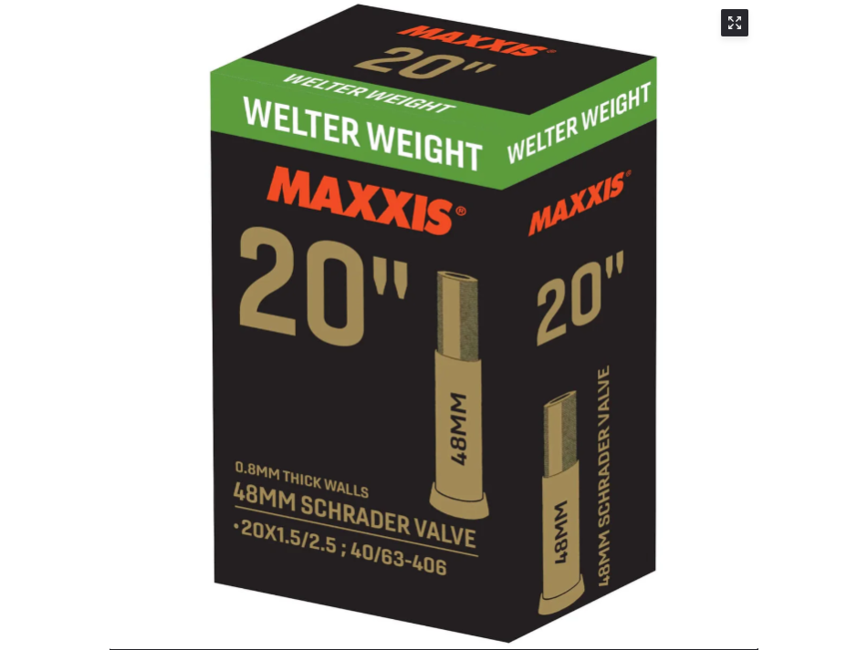 MAXXIS İÇ LASTİK 20X1.5/2.5 WELTER WEIGHT SCHRADER