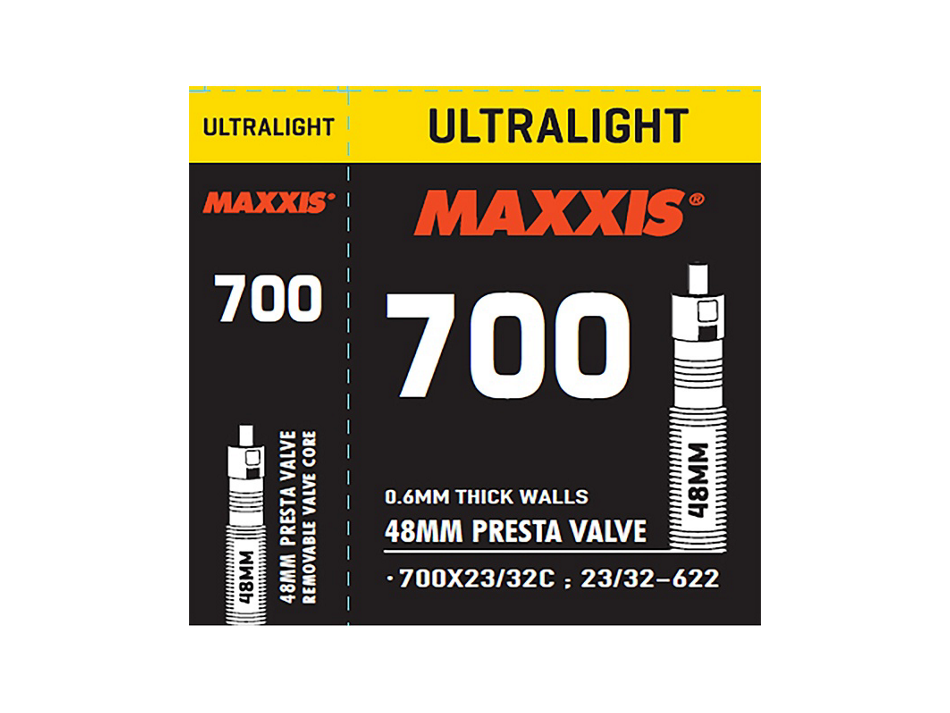 MAXXIS İÇ LASTİK 700X23/32 ULTRALIGHT 48MM PRESTA