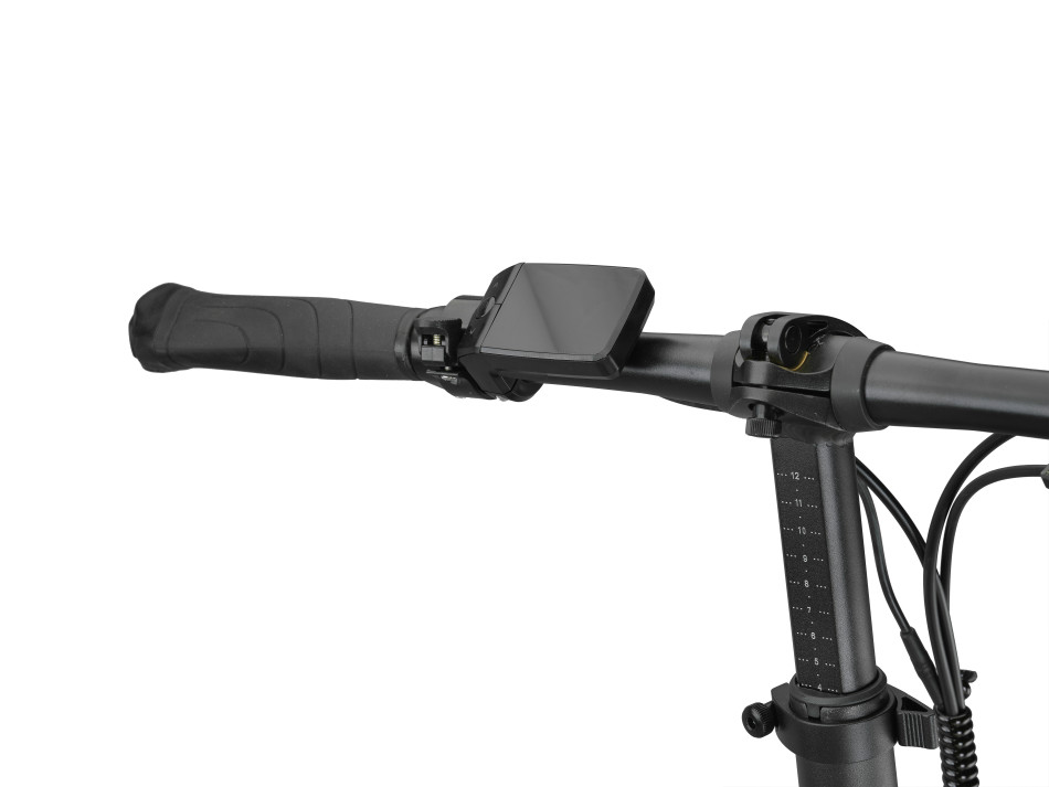 MOSSO 20" MAGNERA E-BIKE 7V HYD MAT SİYAH/KIRMIZI