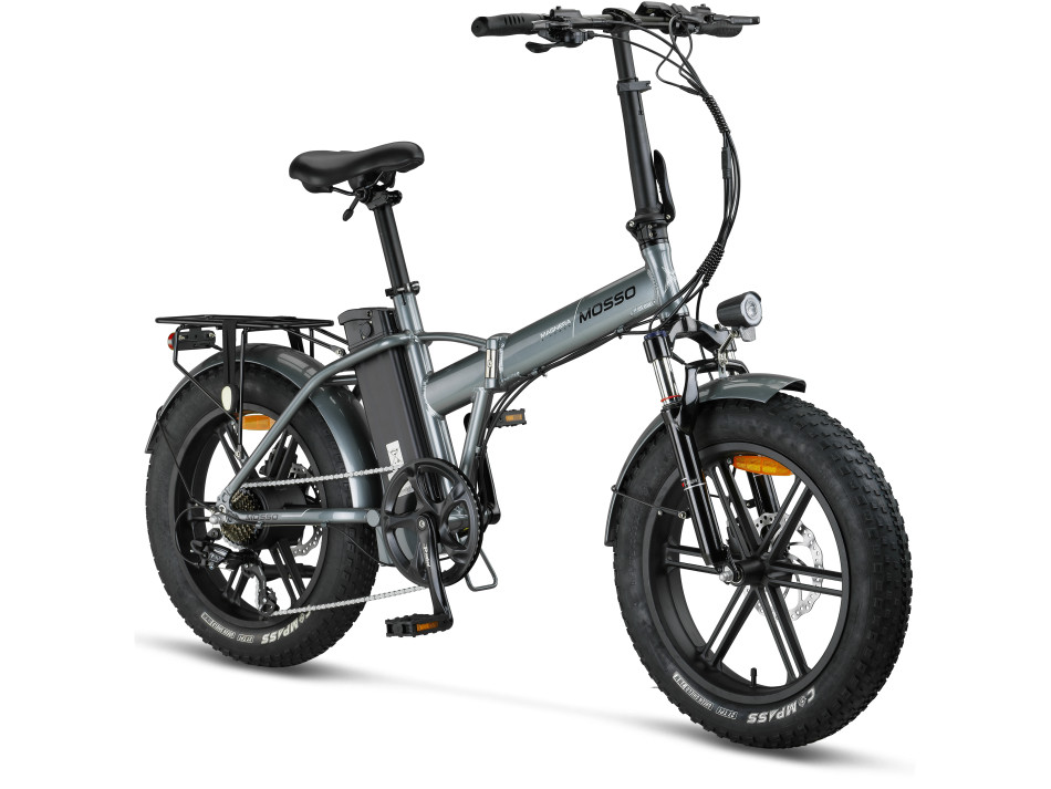 MOSSO 20" MAGNERA E-BIKE 7V HYD PARLAK ANT/BEYAZ