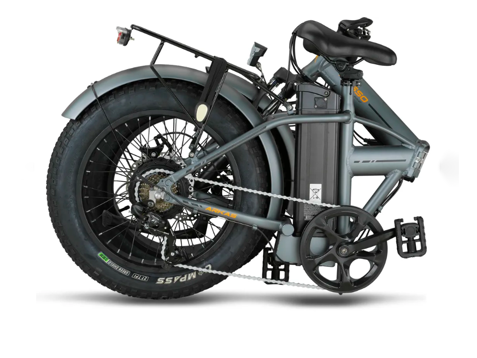 MOSSO ARKAS 7V E-BIKE MAT ANTRASİT-TURUNCU