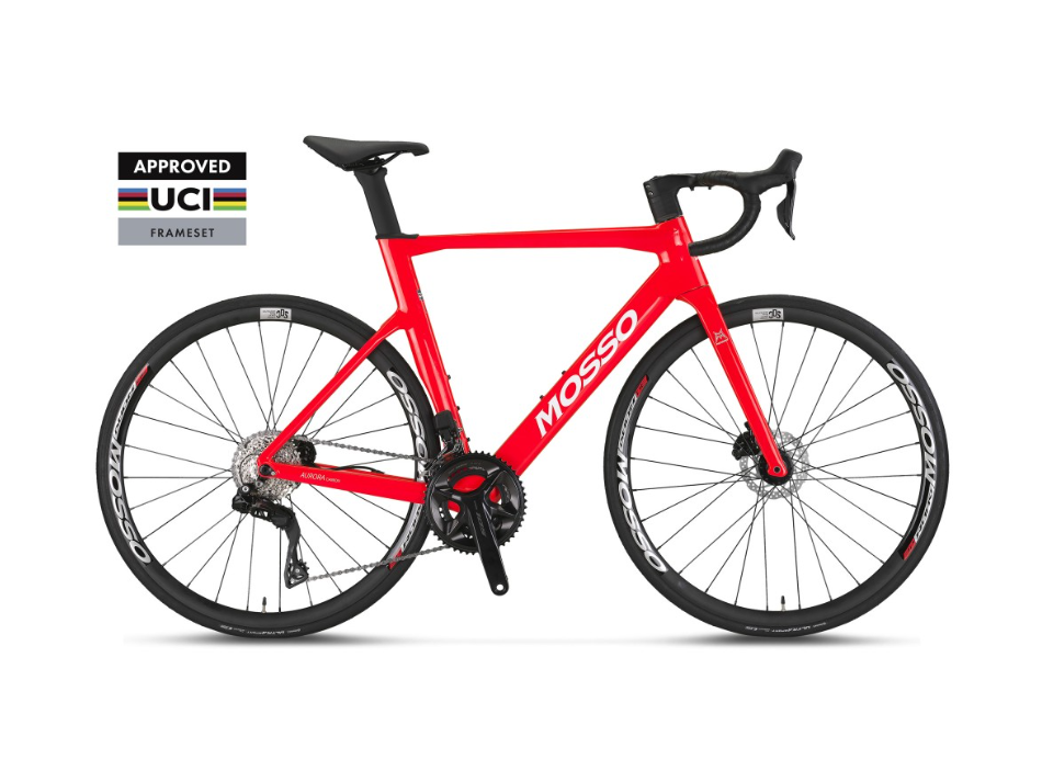 MOSSO AURORA SR7.0 105 DI2 44 CM-XS KIRMIZI-BEYAZ