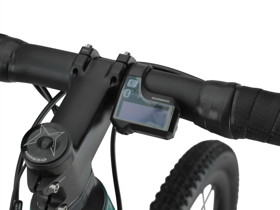 MOSSO E-MTB LUPRA E-BIKE 48 BLACK/GREEN