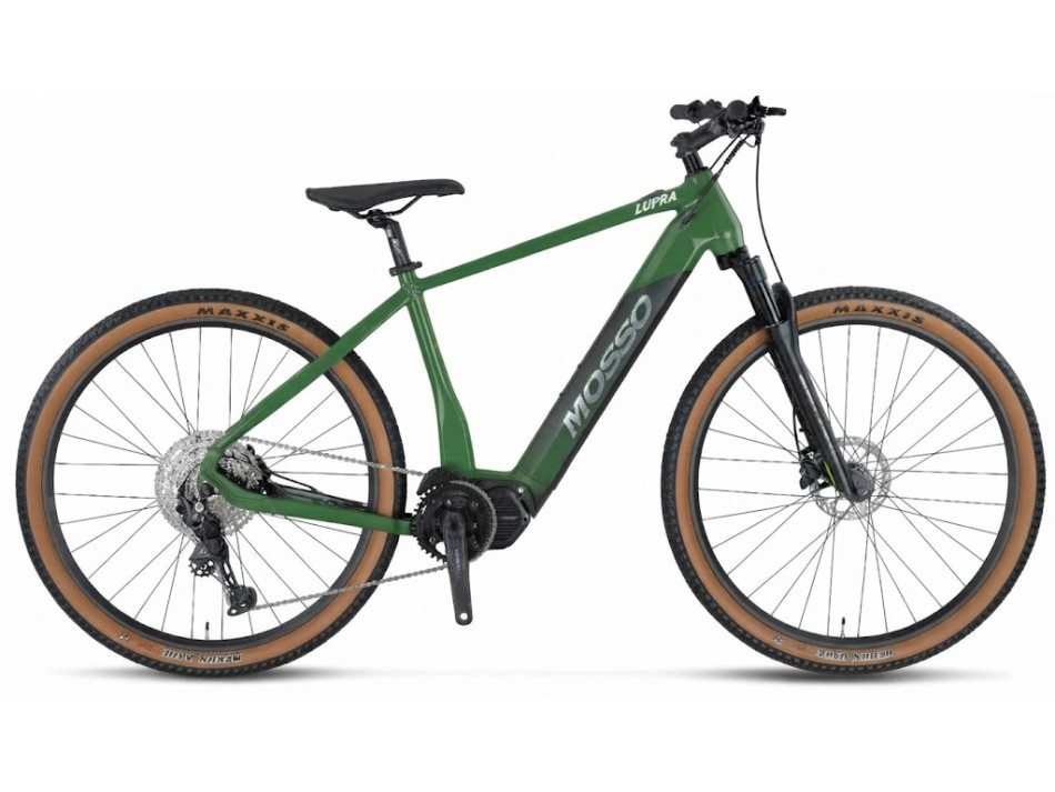 MOSSO E-MTB LUPRA E-BIKE 48 BLACK/GREEN
