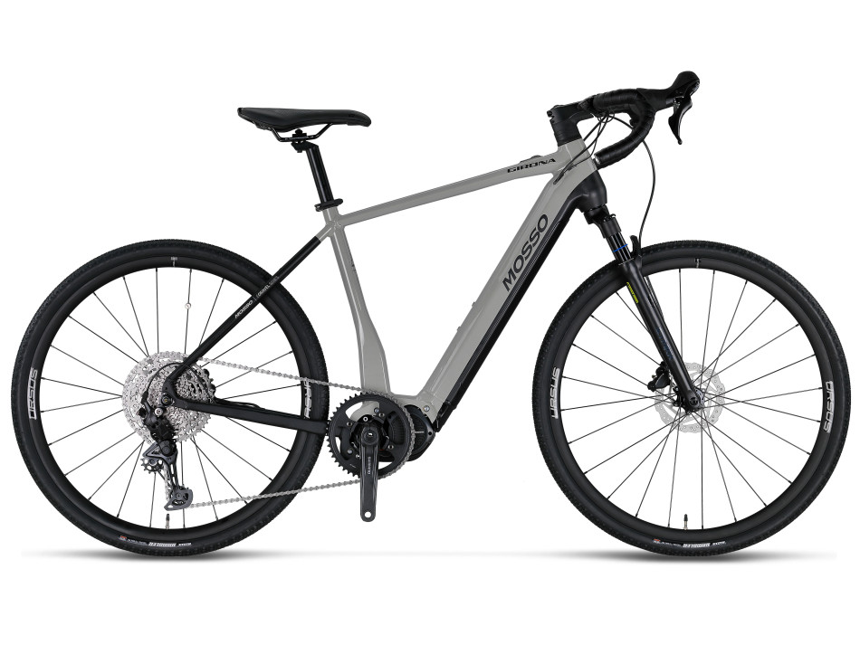 MOSSO GIRONA E-GRAVEL 11V HD GRİ-SİYAH L