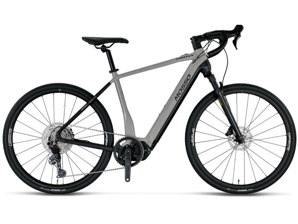 MOSSO GIRONA E-GRAVEL 11V HD GRİ-SİYAH S