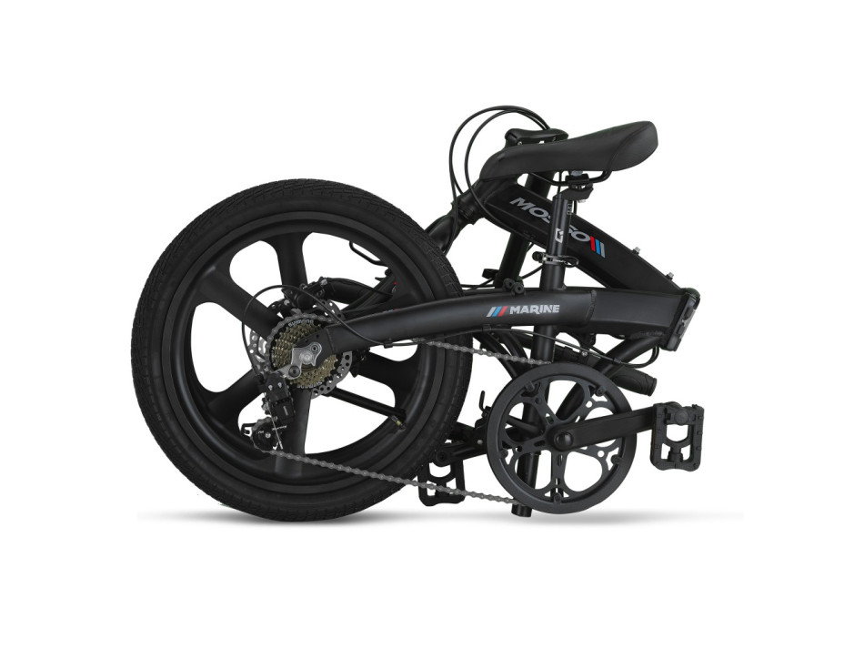 MOSSO MARINE 20 HYD KATLANIR BİSİKLET MAT SİYAH