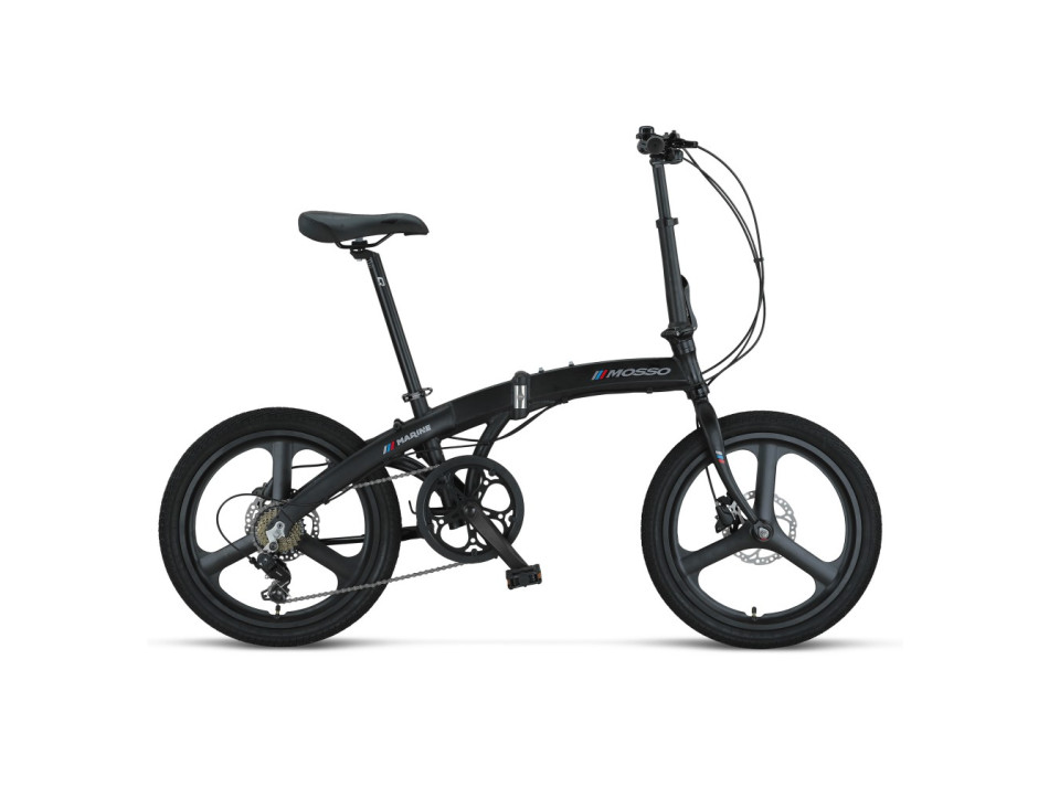 MOSSO MARINE 20 HYD KATLANIR BİSİKLET MAT SİYAH