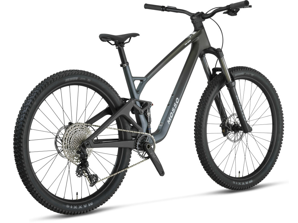 MOSSO TITAN 612 29 MAT SİYAH-GRİ 17 M