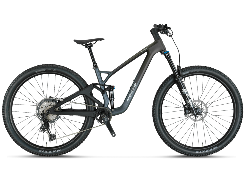 MOSSO TITAN 812 29 MAT SİYAH-GRİ 17 M