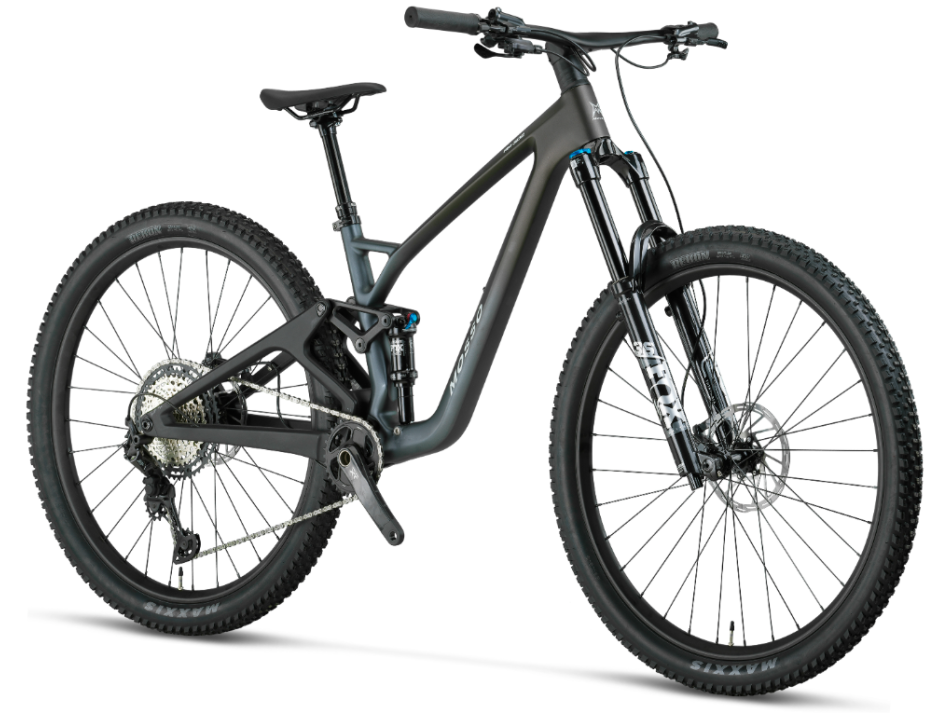 MOSSO TITAN 812 29 MAT SİYAH-GRİ 17 M