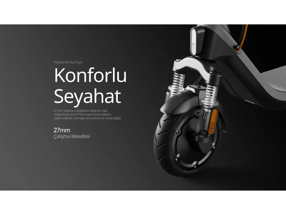 SEGWAY E2 PLUS II ELEKTRİKLİ SCOOTER 