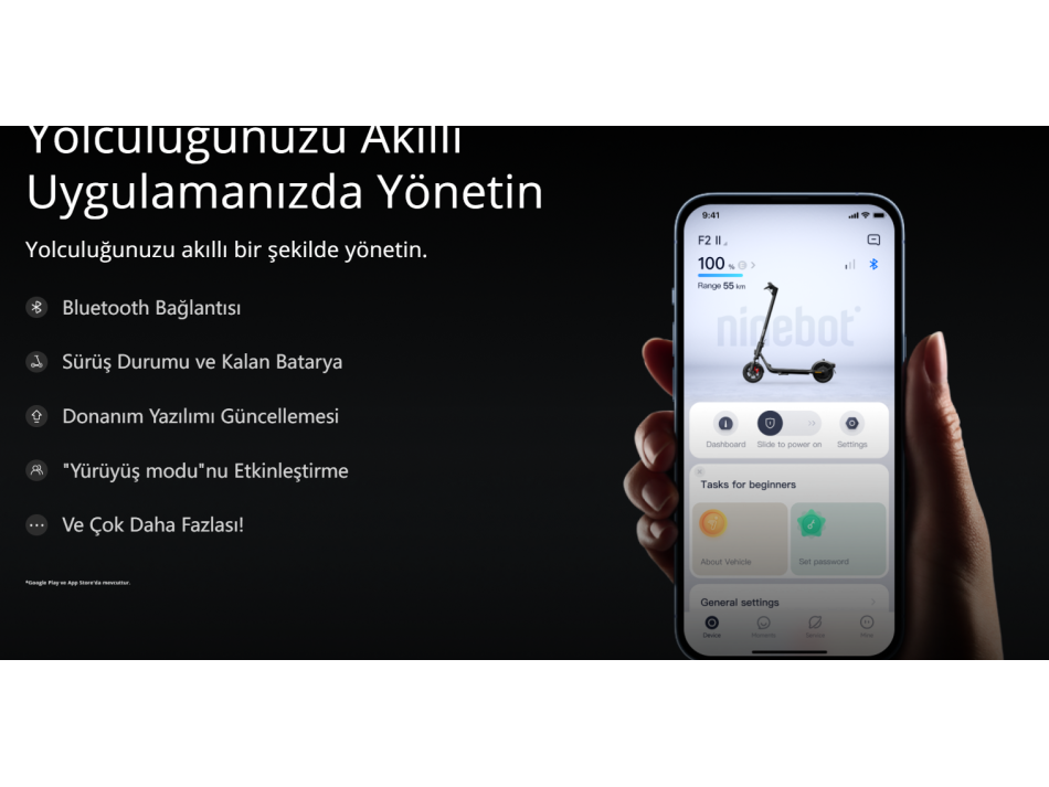 SEGWAY F2 II ELEKTRİKLİ SCOOTER 