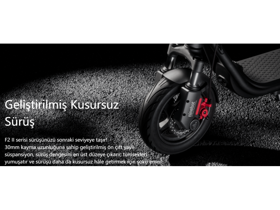 SEGWAY F2 II ELEKTRİKLİ SCOOTER 