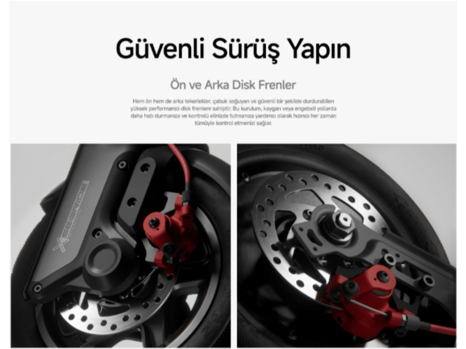 SEGWAY F3 PRO ELEKTRİKLİ SCOOTER