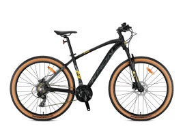 KRON XC100 27.5 MTB 17 21VİTES HD MAT SİYAH/SARI