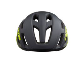 LAZER KASK STRADA MAT KOYU GRİ FLASH SARI L