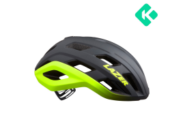 LAZER KASK STRADA MAT KOYU GRİ FLASH SARI L