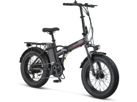 MOSSO 20" LUNARA E-BIKE 7V MD SİYAH/KIRMIZI
